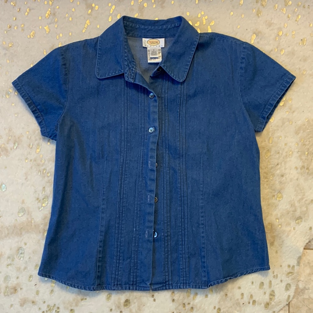 VINTAGE denim shirt from Talbots